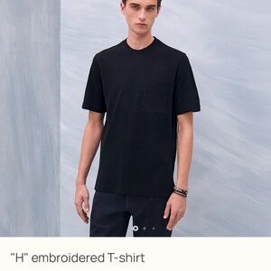Hermes “H” embroidered T Shirt